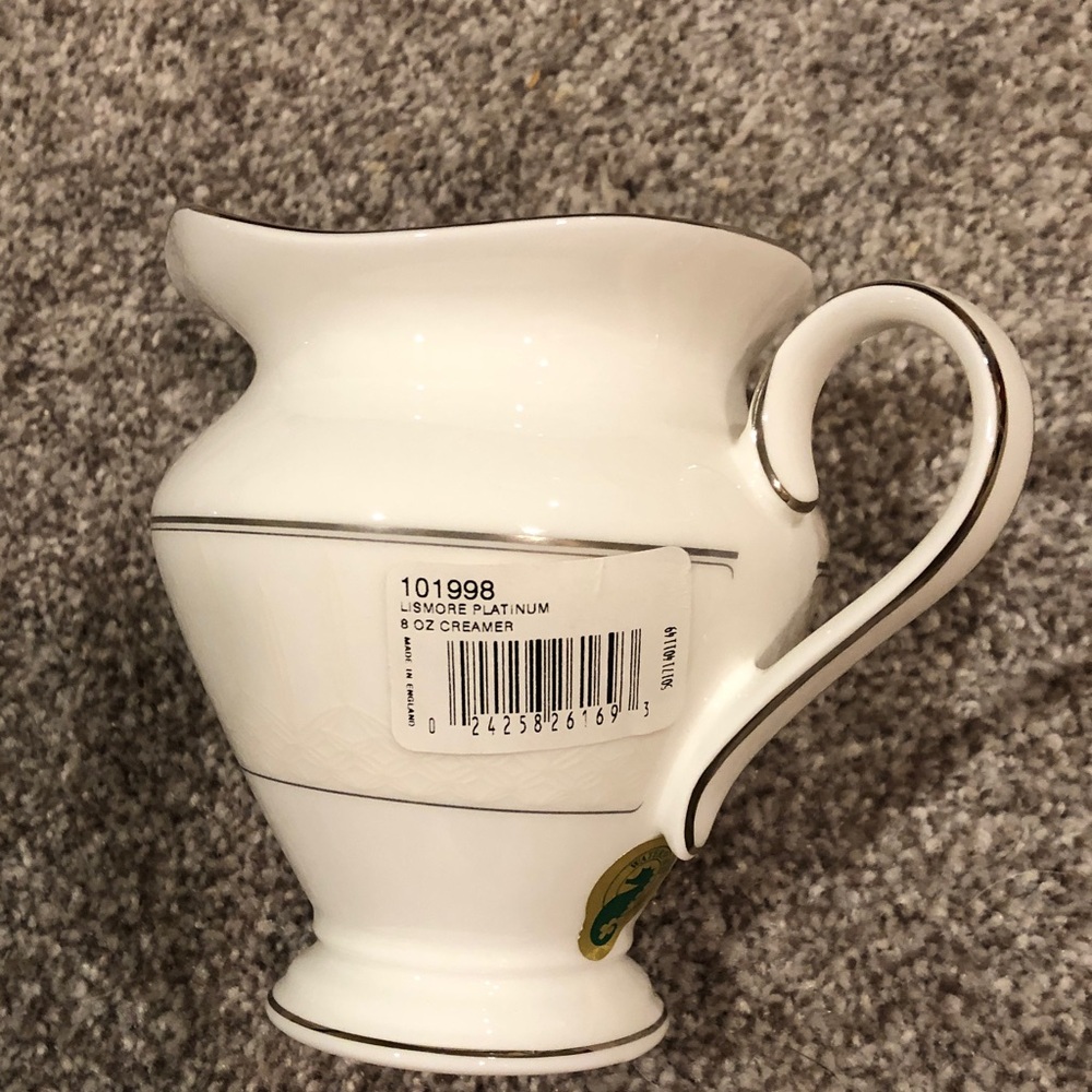 Waterford Lismore Platinum creamer